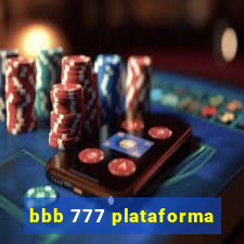 bbb 777 plataforma